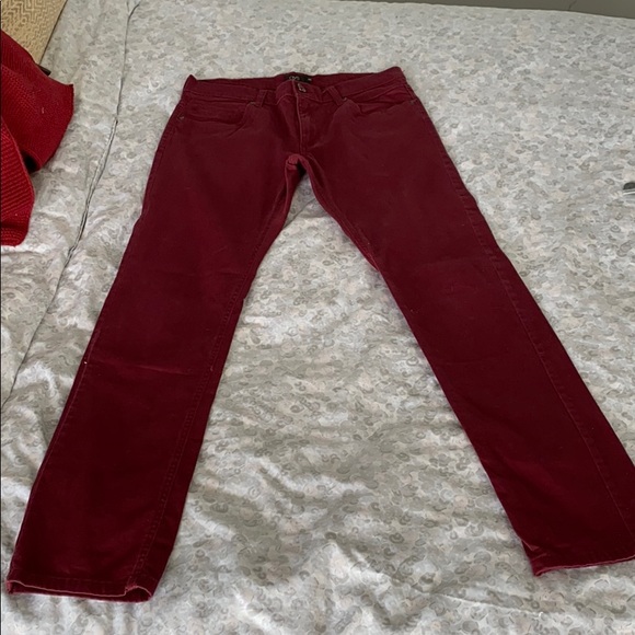 Burgandy pants - Picture 2 of 2
